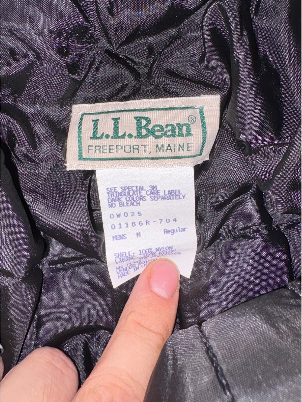 Vtg L.L. Bean Men’s M Black Insulated Side Zip Ski Snow Pants Regular -Excellent - Picture 2 of 9